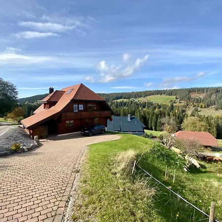 Weideblick In Blasiwald Im Schoenen Suedschwarzwald Appartamento
